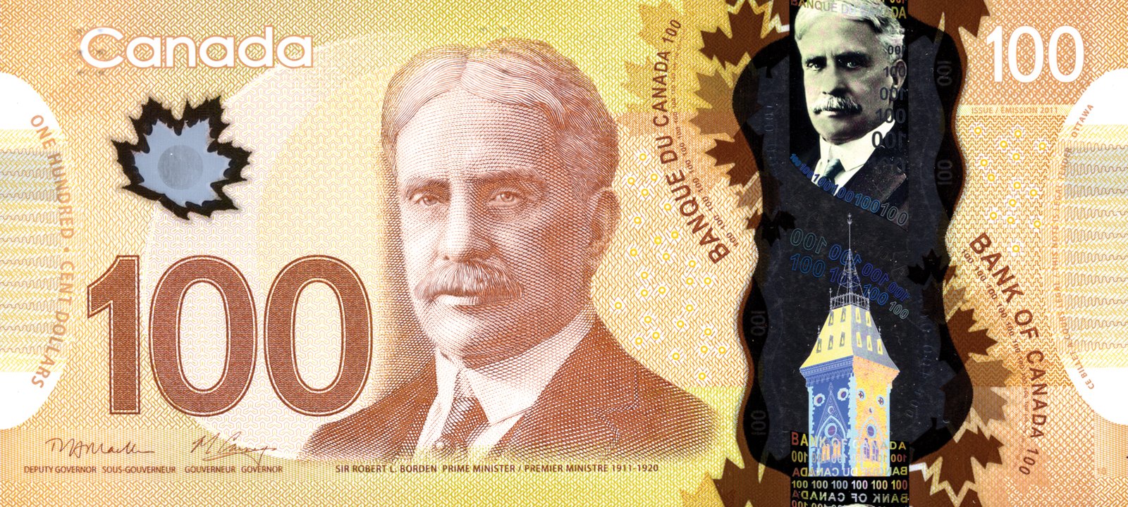 Billet en dollars canadiens